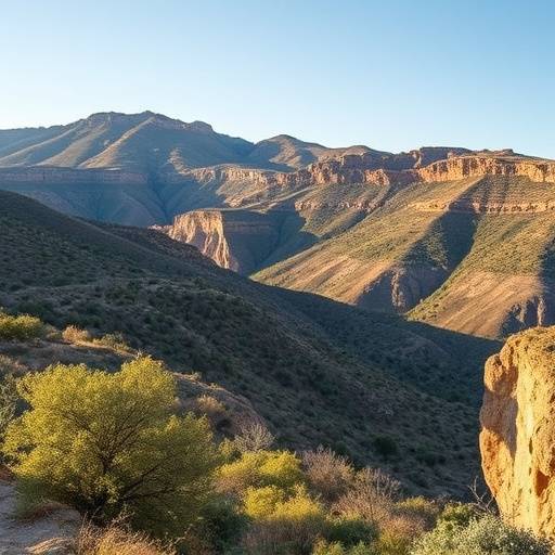 Imagen de un documental sobre la naturaleza andaluza, mostrando un paisaje de la Sierra de Grazalema.
